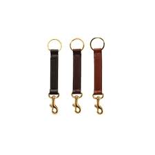 Tory Keychain Leather With Snap